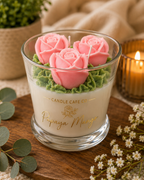 Rose Bouquet Candle