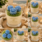 Rose Bouquet Candle