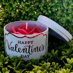 Rose Candle in Tin