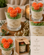 Rose Bouquet Candle