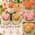Rose Bouquet Candle