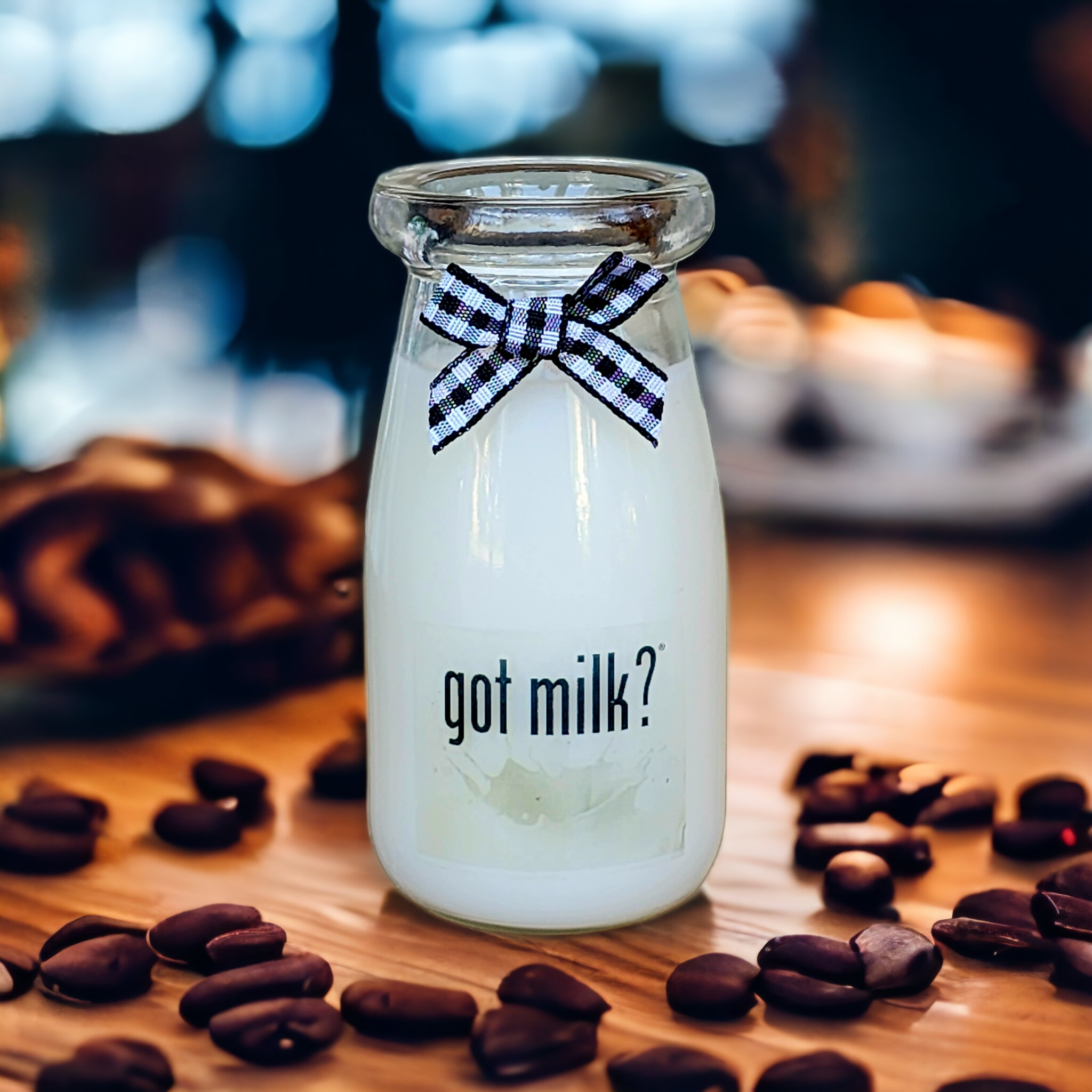 Farm Fresh Milk theme soy wax candle
