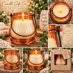 Rustic Lantern Soy Wax Candle