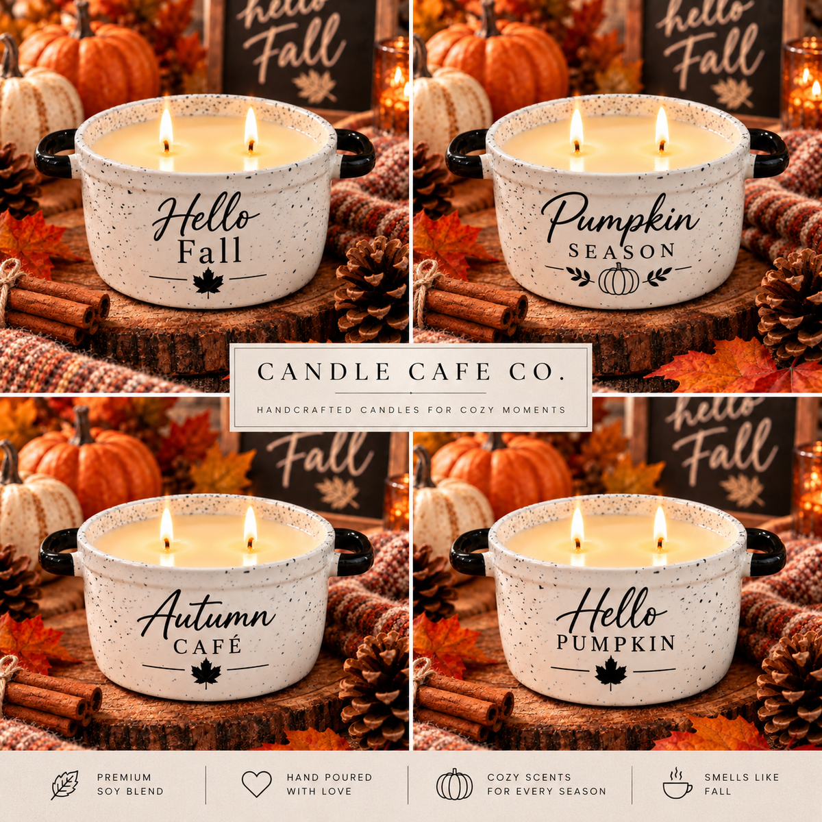 Fall Soy Wax Candle