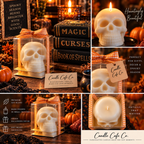 Skull Soy Wax Candle