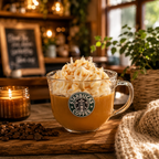starbucks cafe theme scented soy wax candle
