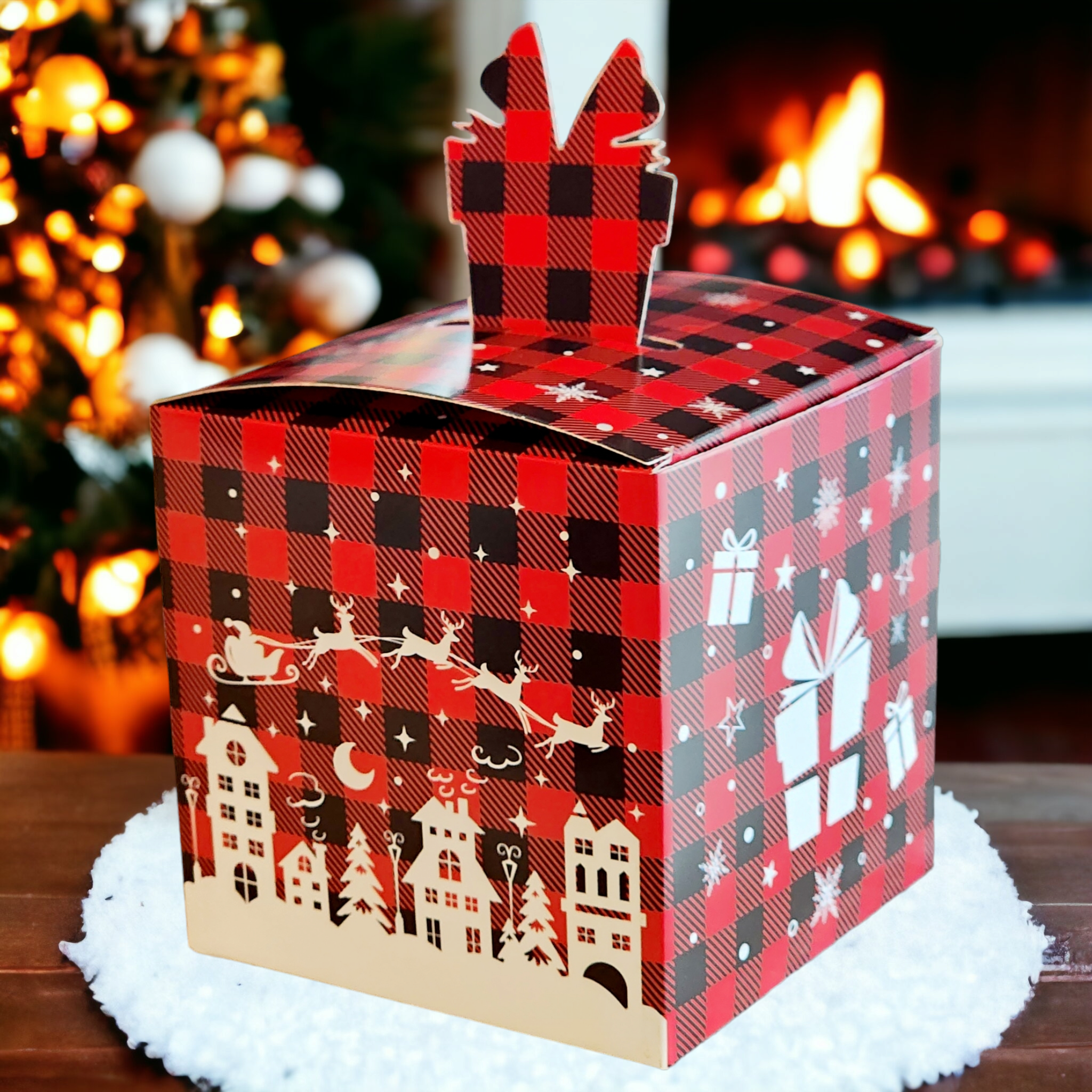 Snowflake Soy wax candle
