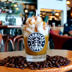 Mini Starbucks Themed Soy Candle