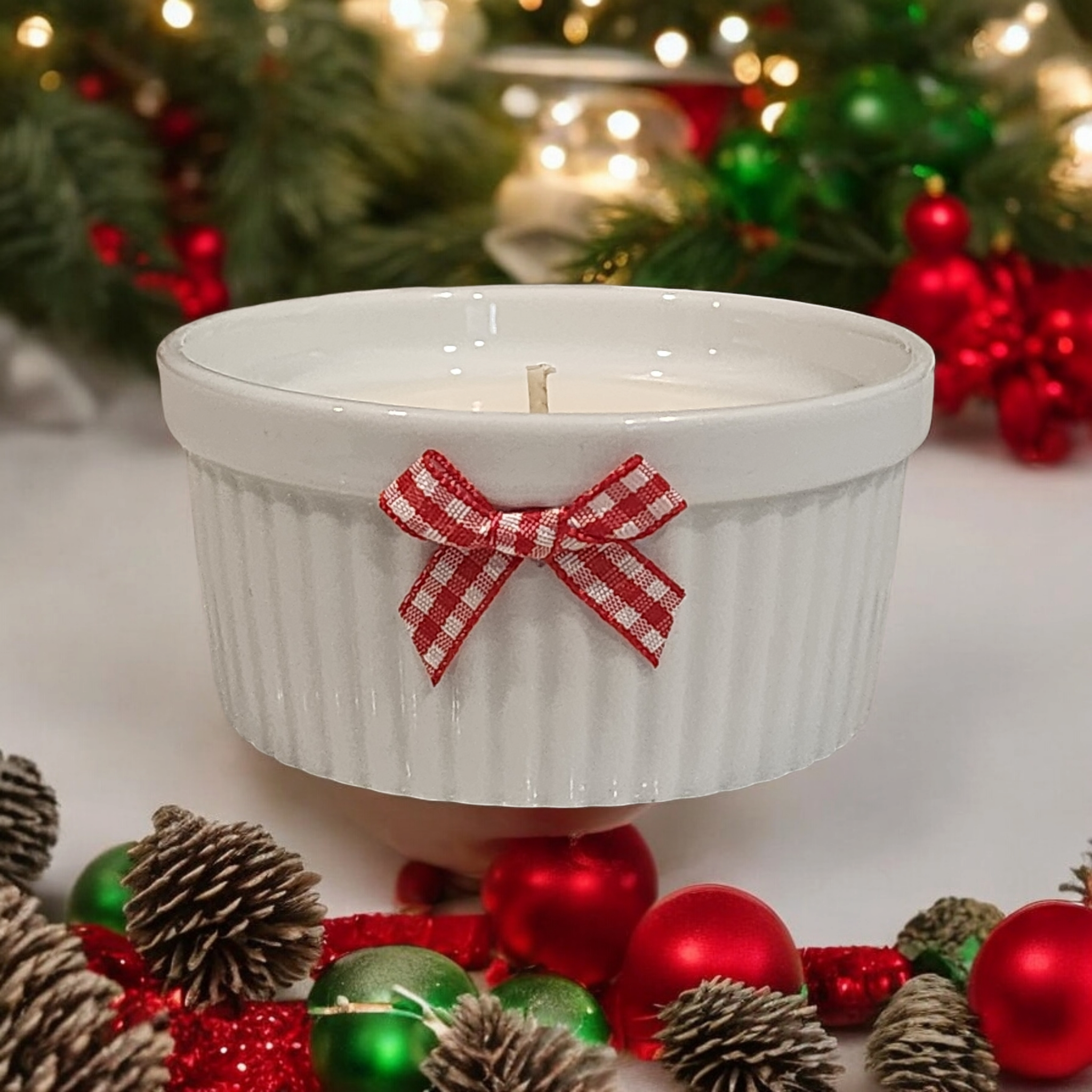 Holiday Ramekin Soy Candle