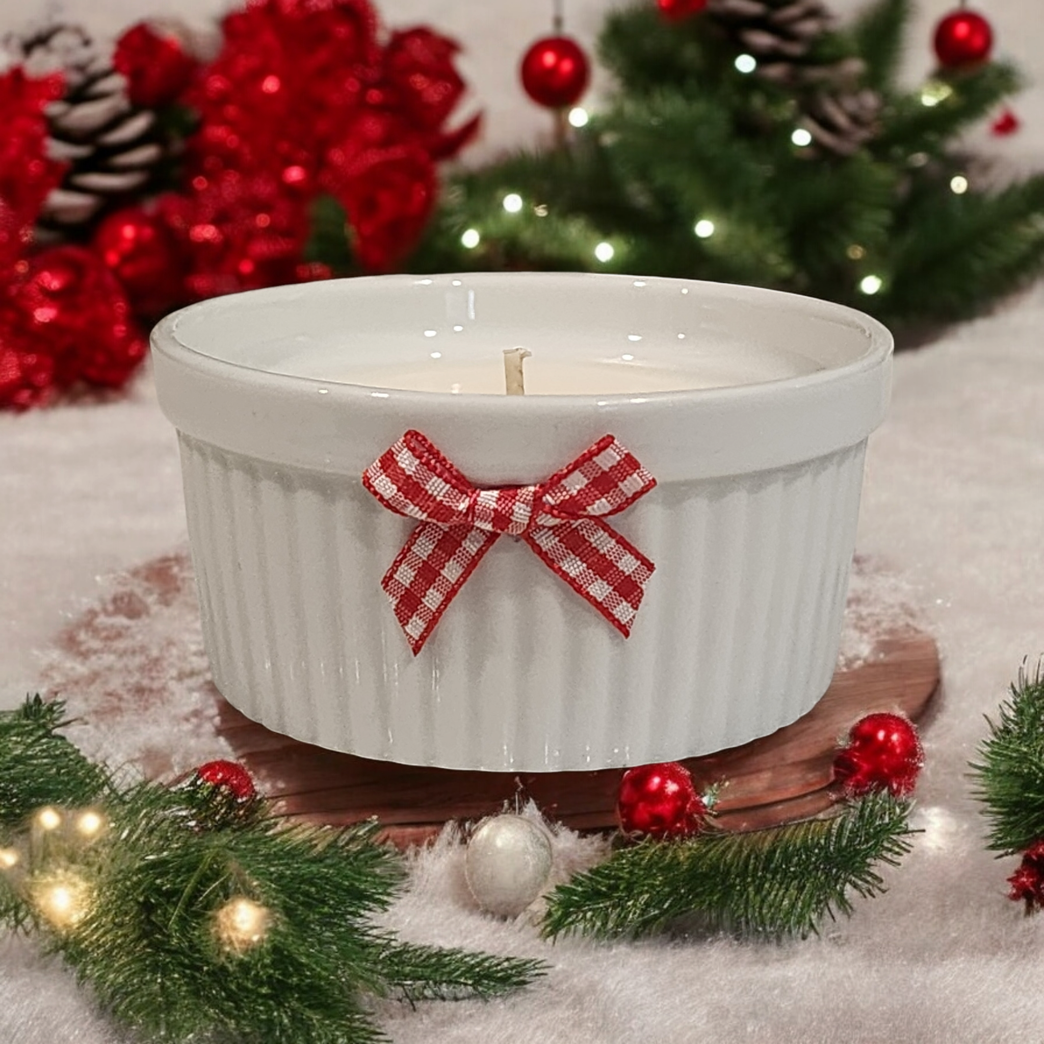 Holiday Ramekin Soy Candle