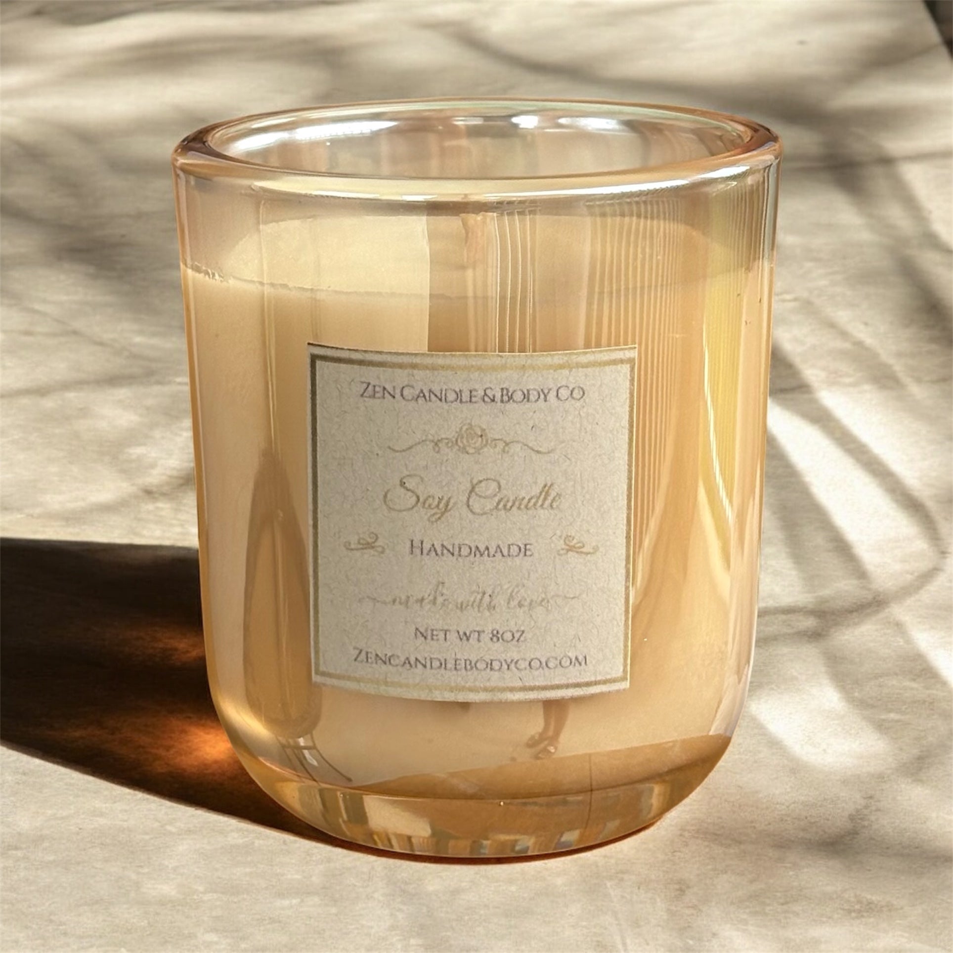 Amber Luxe Collection Soy Wax Candle