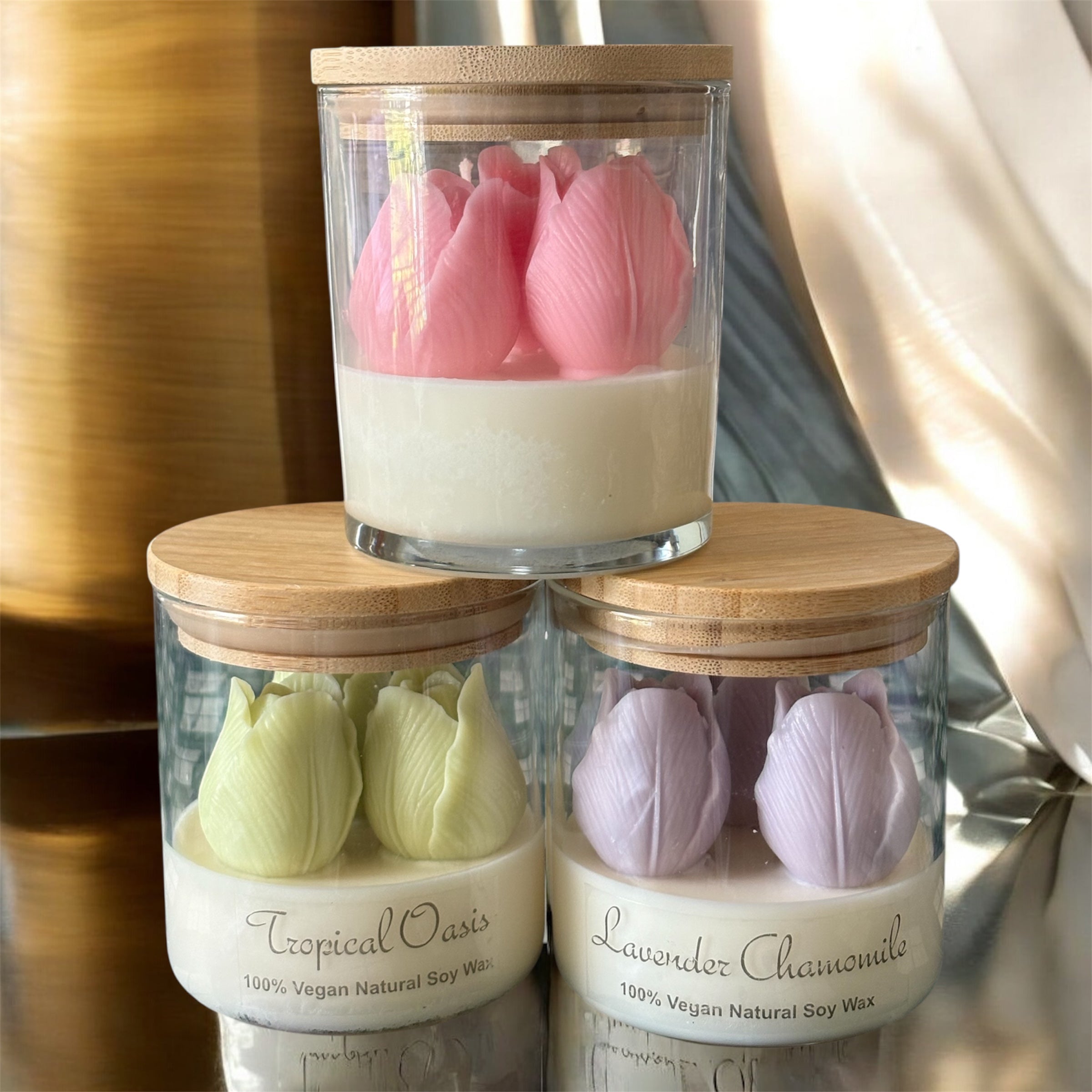 Tulip Bouquet Soy Candle