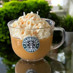 starbucks cafe theme scented soy wax candle