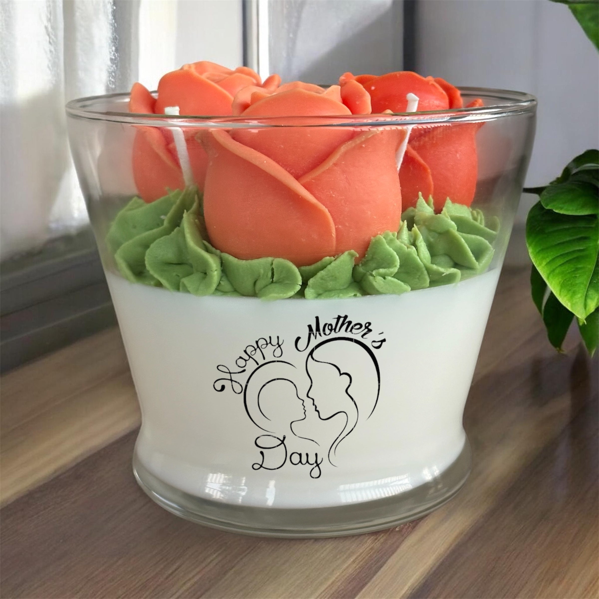 Mother’s Day Rose Bouquet Candle