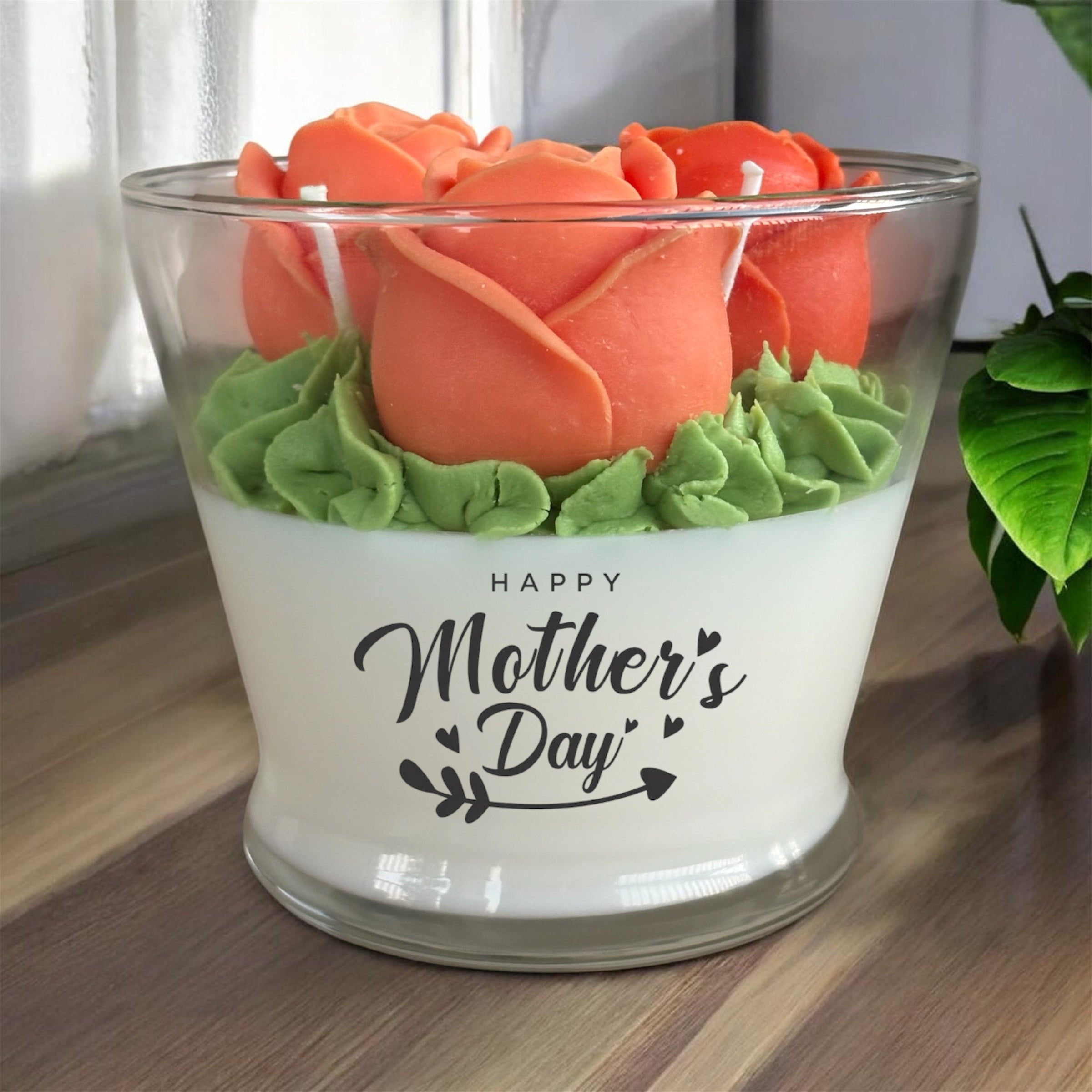 Mother’s Day Rose Bouquet Candle