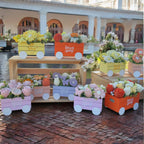 Floral Wax Melts in Farmhouse Wagon